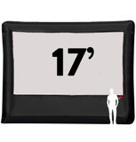 Drive in movie outdoor cinema inflatable screen backyard movie