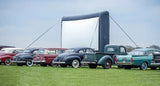 Drive in movie outdoor cinema inflatable screen