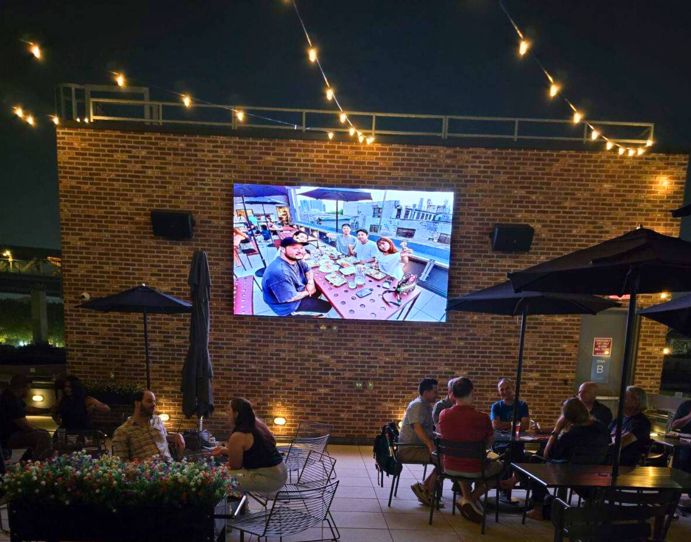 160" (13.33 ft) Outdoor TV