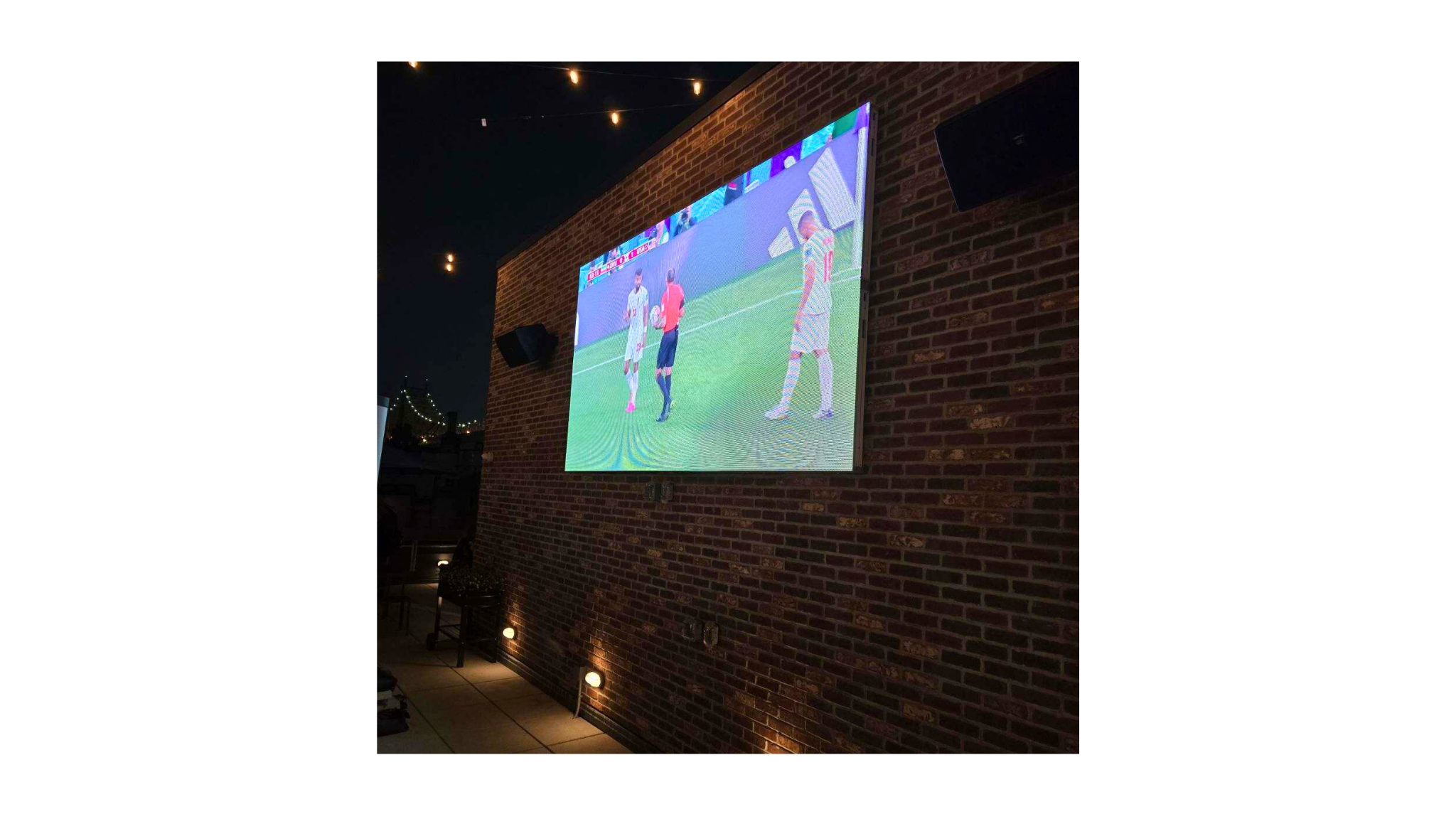 160" (13.33 ft) Outdoor TV