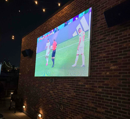 160" (13.33 ft) Outdoor TV