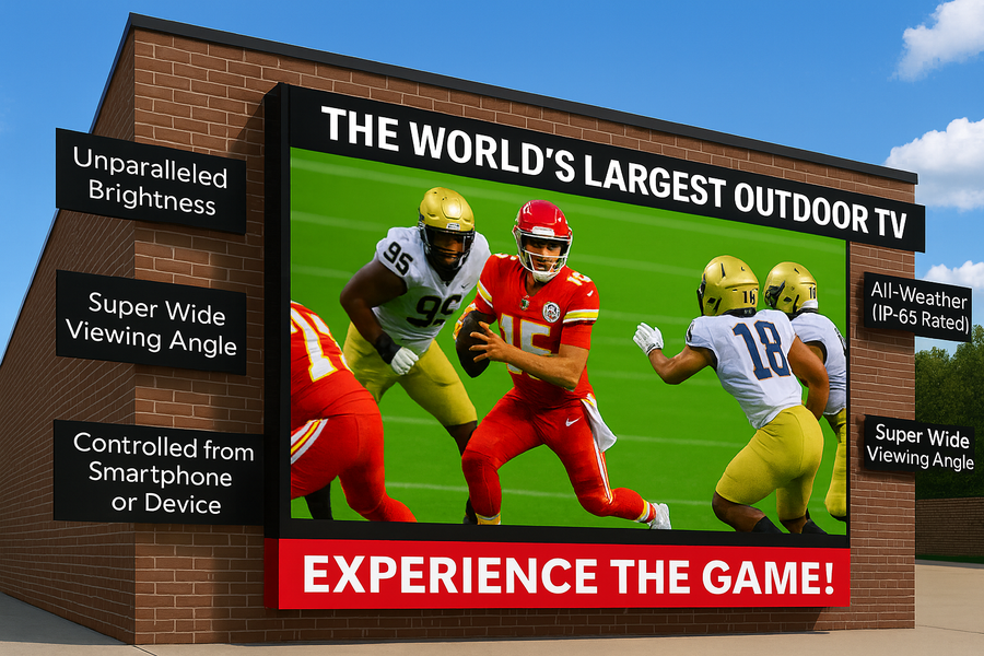 317" ( 23 ft) Outdoor TV