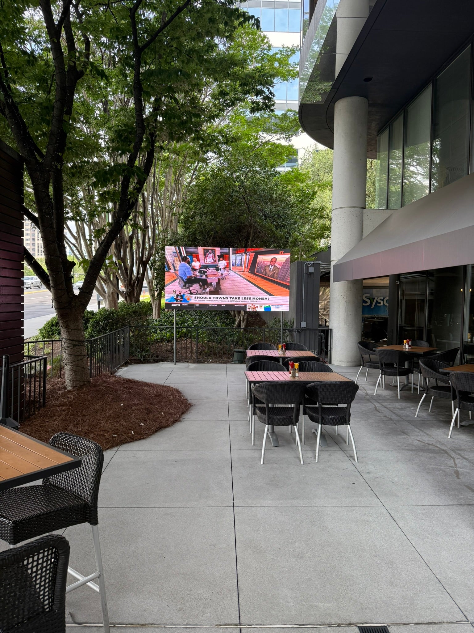 140" (11.83 ft) Outdoor TV