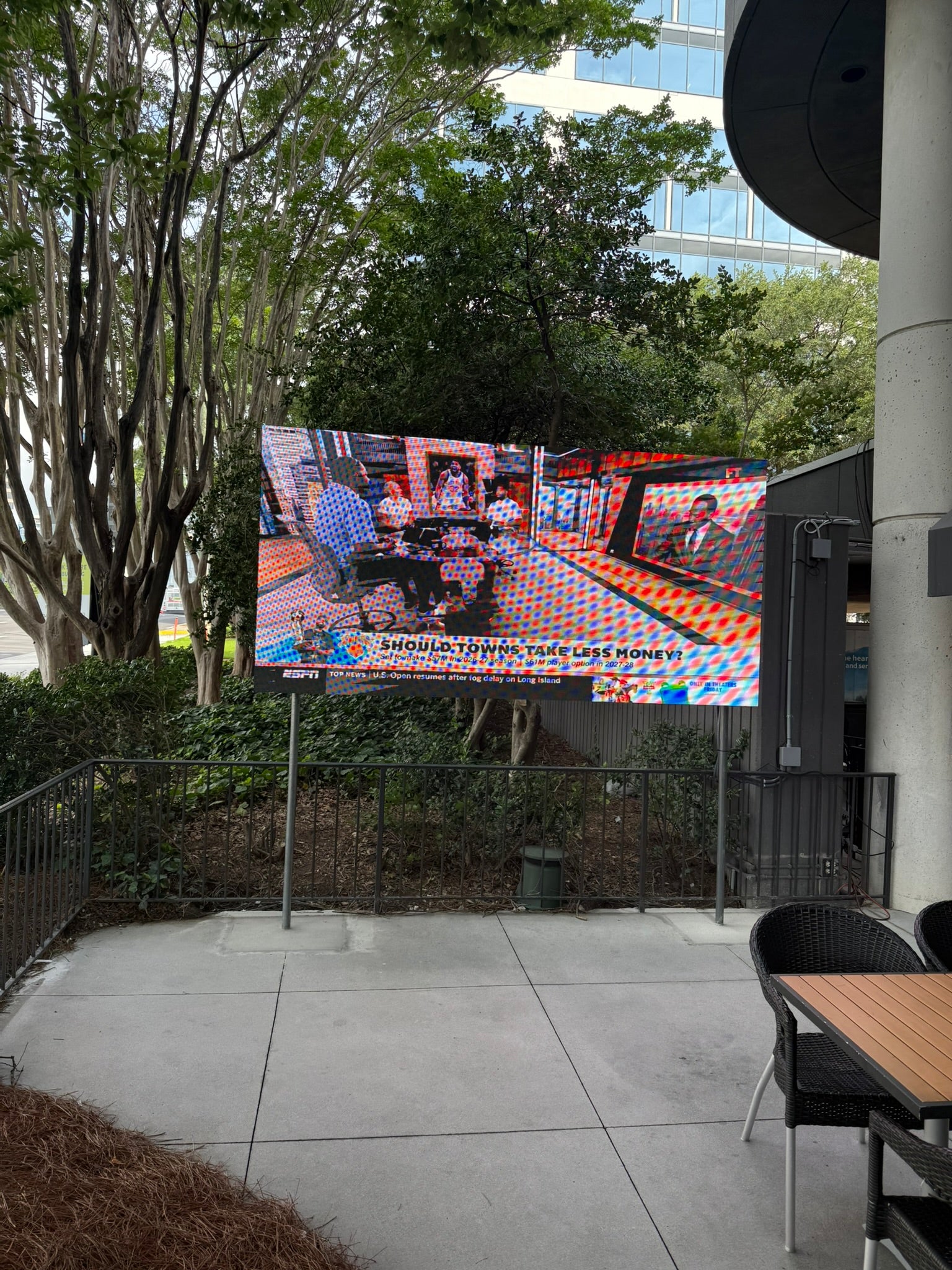 140" (11.83 ft) Outdoor TV