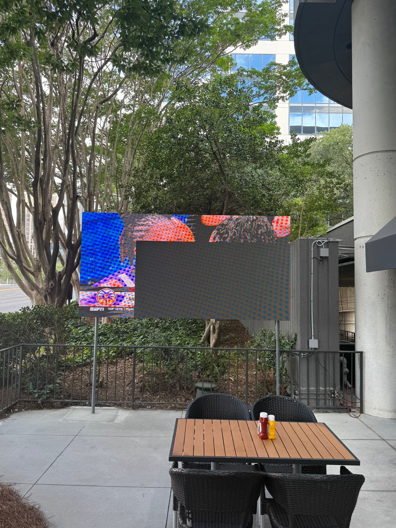 140" (11.83 ft) Outdoor TV