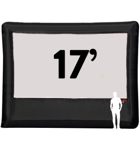 Drive in movie outdoor cinema inflatable screen backyard movie