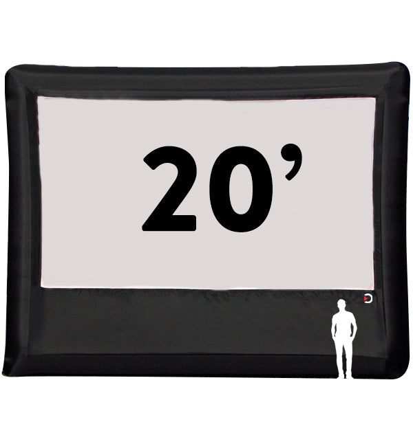 Drive in movie outdoor cinema inflatable movie screen backyard movie