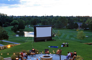 Elite Outdoor Movies 20' Nano Outdoor Cinema System