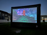 Outdoor Movies, Outdoor inflatable screen, elite outdoor movies, backyard movies, outdoor cinema, outdoor theater, outdoor screen