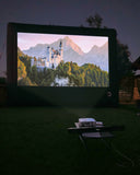 Elite Outdoor Movies 17' Nano Outdoor Cinema System